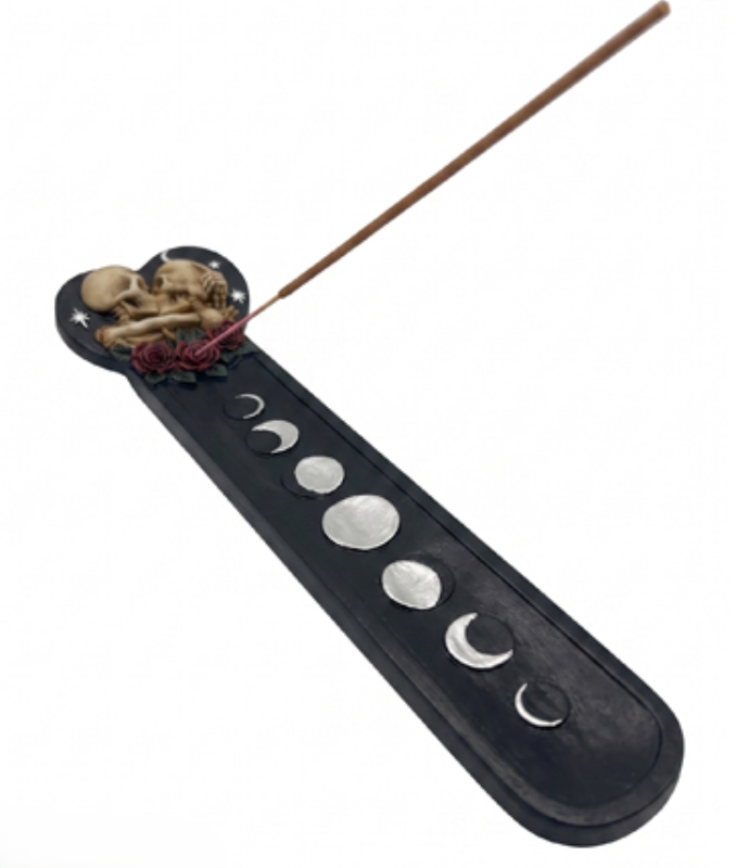 INCENSE BURNER - SKULL LOVERS