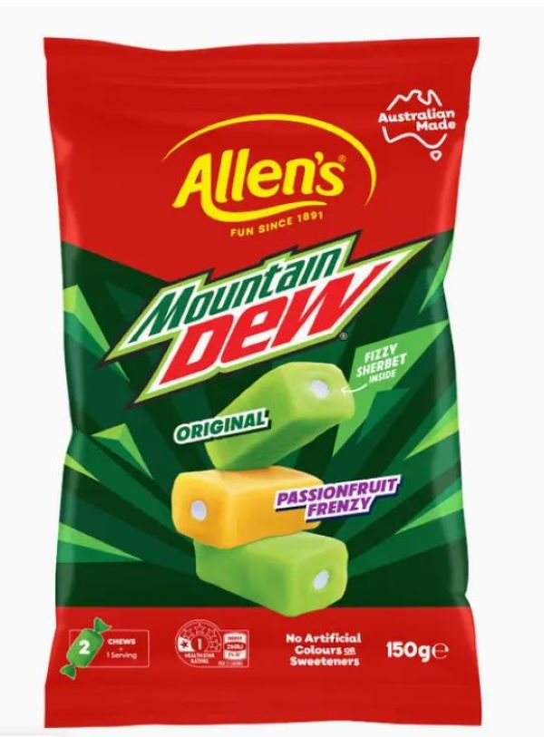 CANDY - MOUNTAIN DEW GUMMY