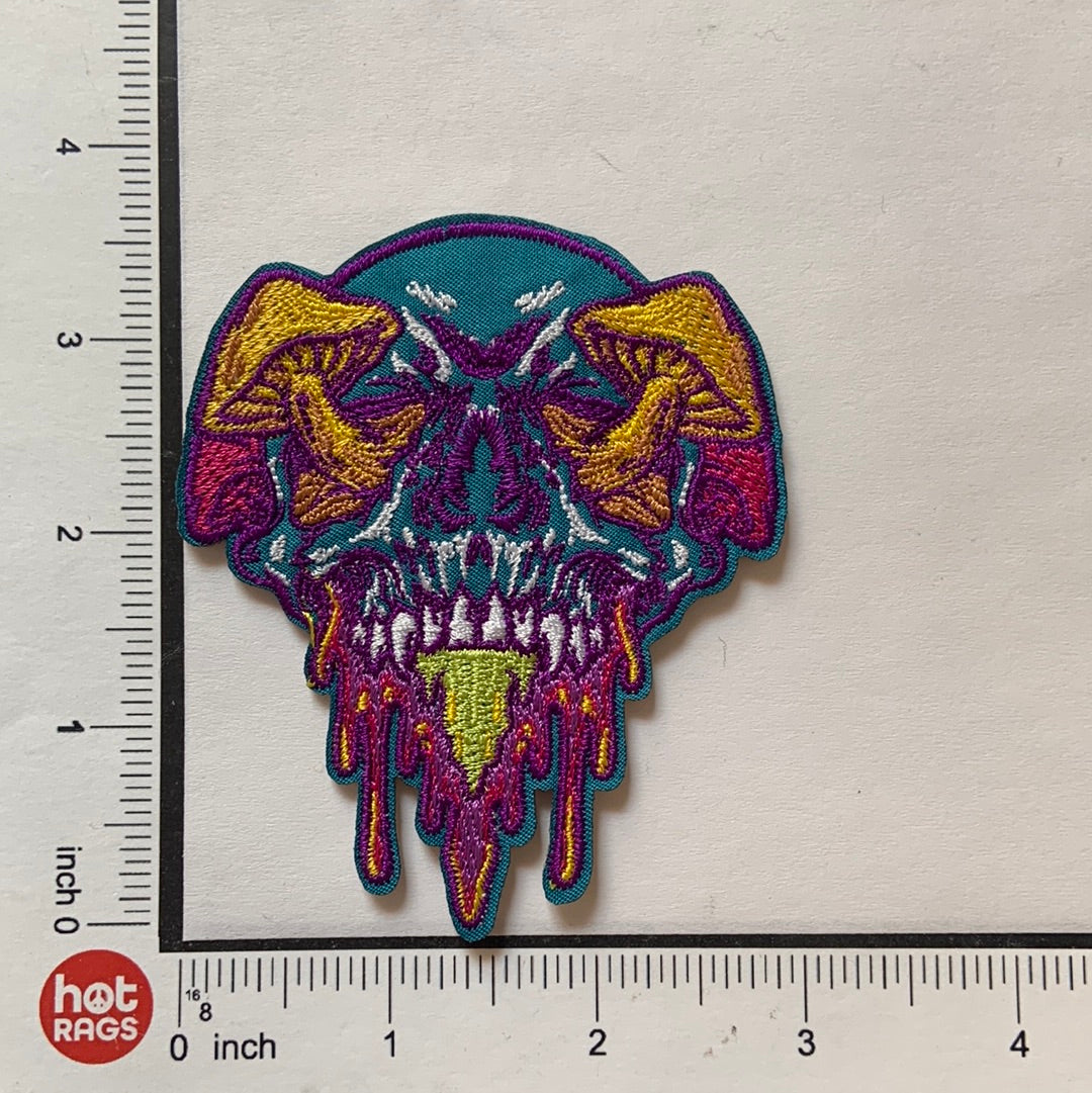 Skull Mushroom Patch-hotRAGS.com