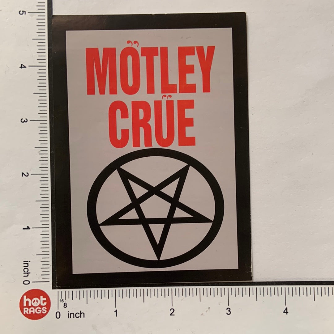 Sticker Motely Crue-hotRAGS.com