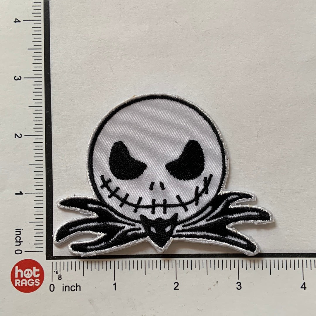 Jack Skellington Face Patch-hotRAGS.com