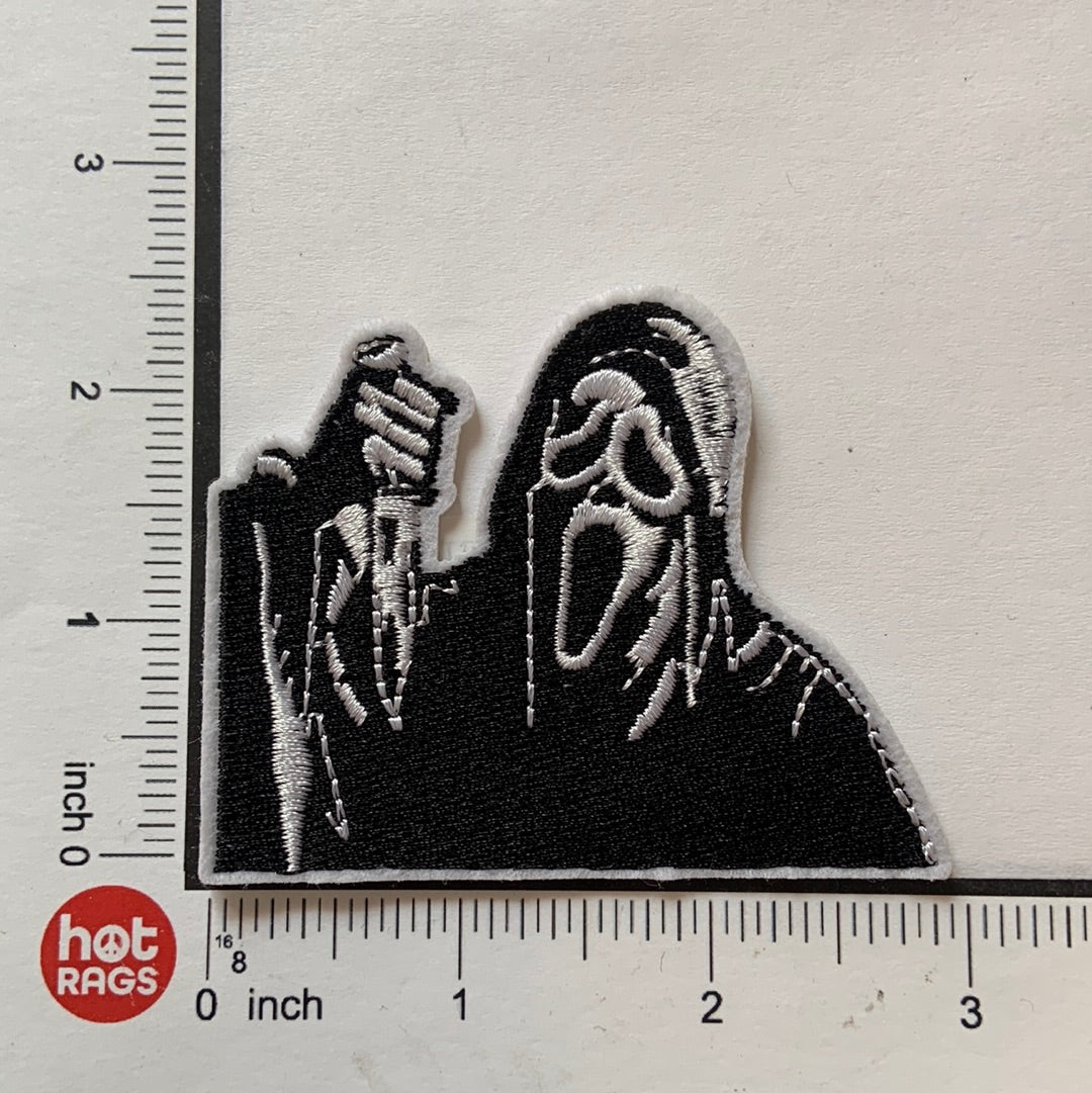 Patch - Ghost Face-hotRAGS.com