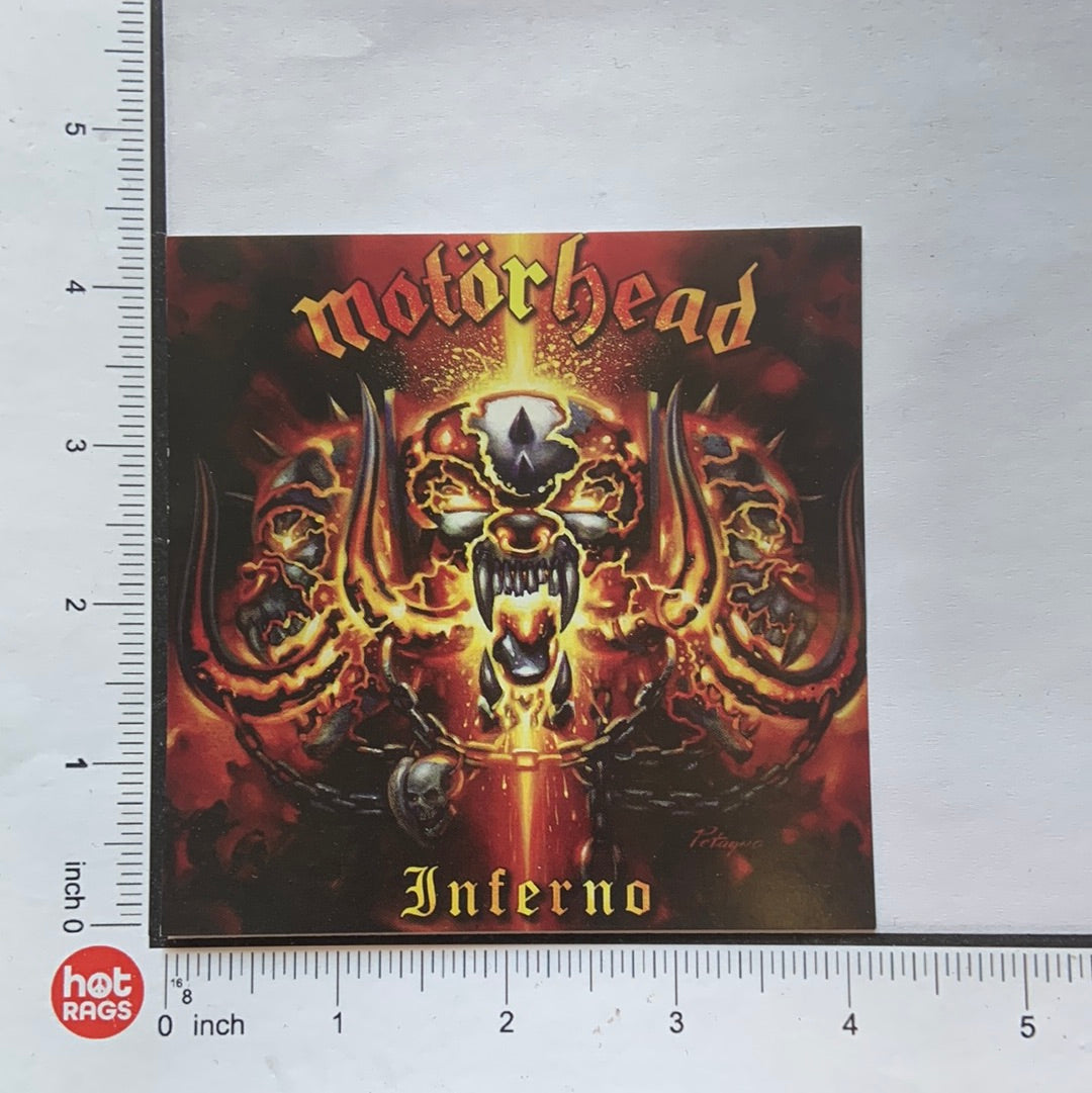 Sticker Motorhead-hotRAGS.com