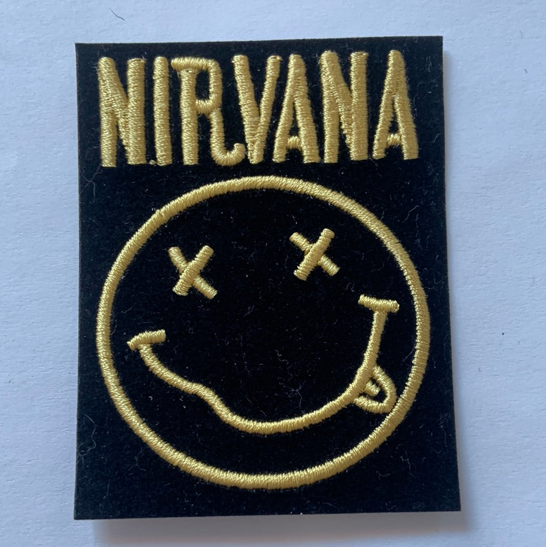 Patch Nirvana Smiley-hotRAGS.com