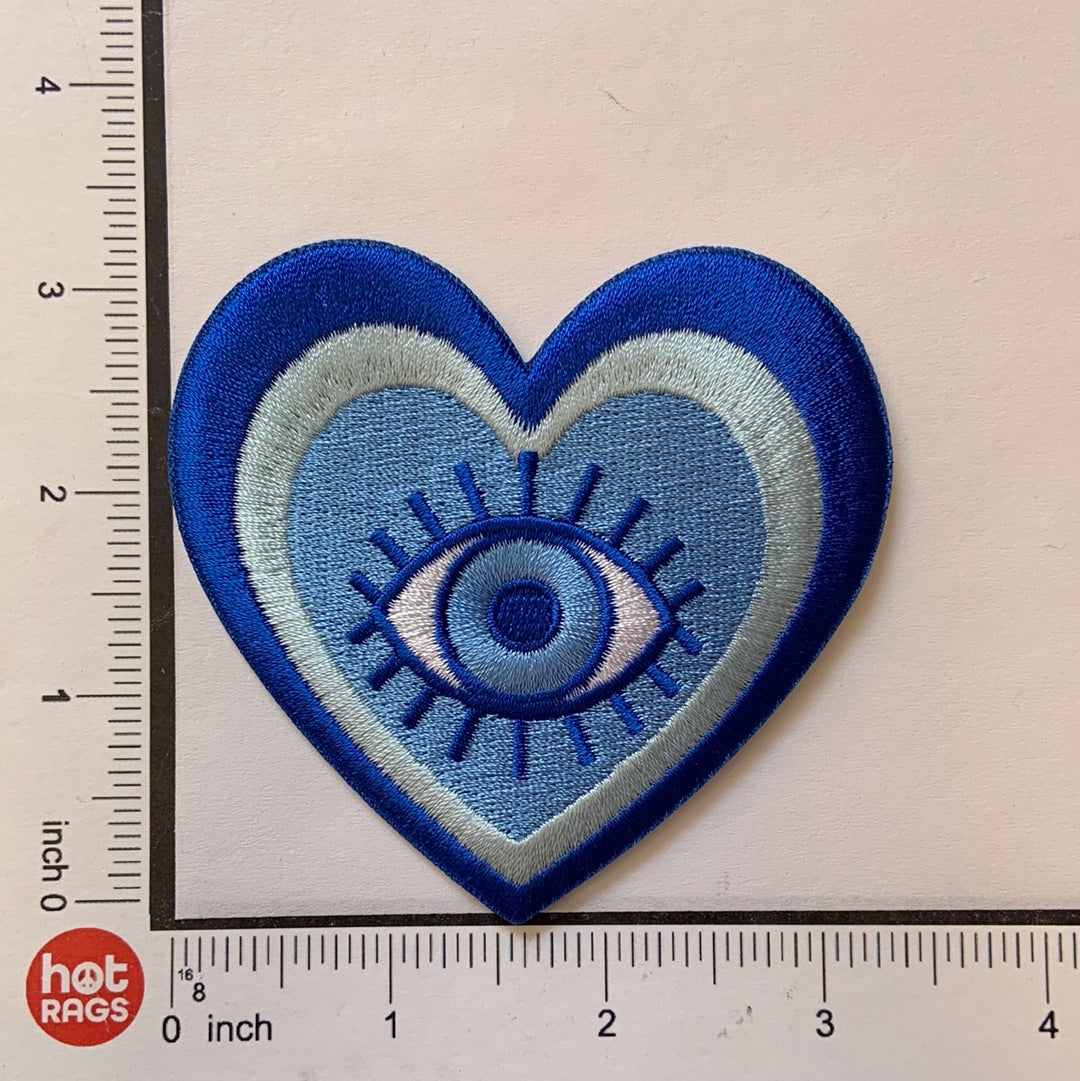 Patch - Evil Eye Heart-hotRAGS.com