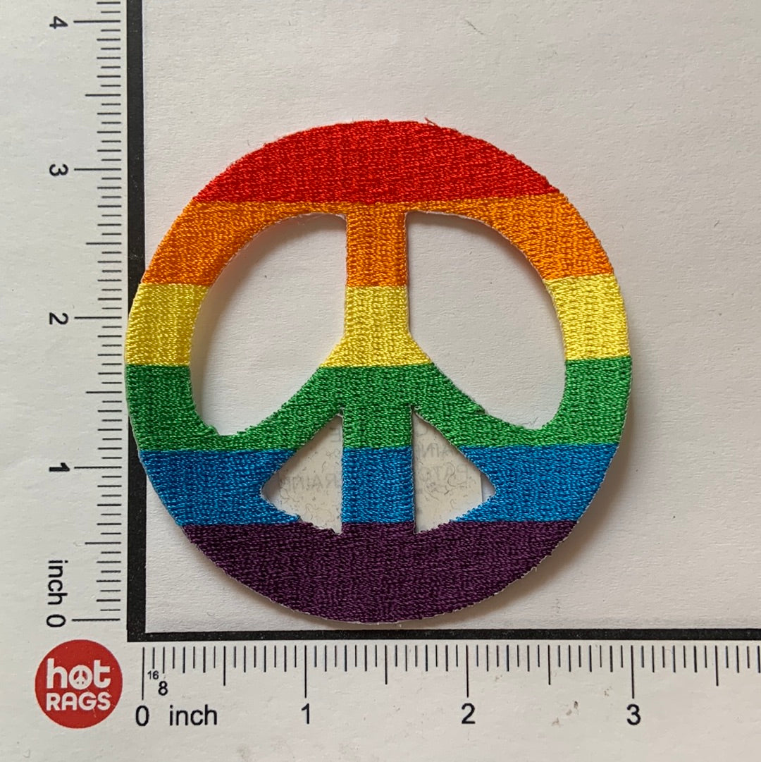 Patch - Peace Rainbow-hotRAGS.com