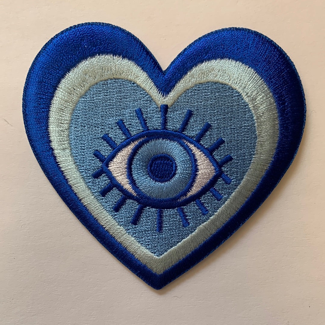 Patch - Evil Eye Heart-hotRAGS.com