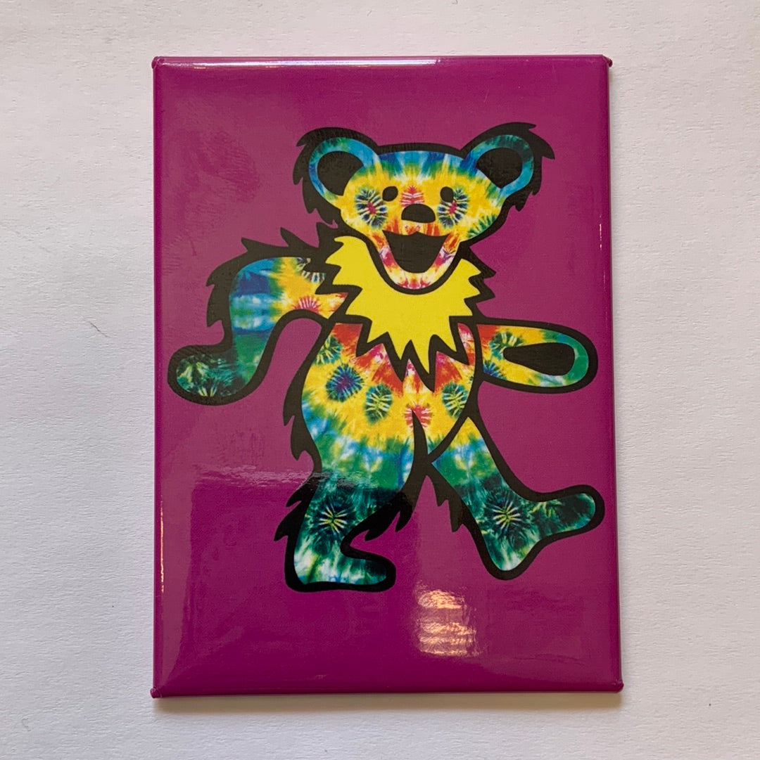 Grateful Dead Bear Magnet-hotRAGS.com