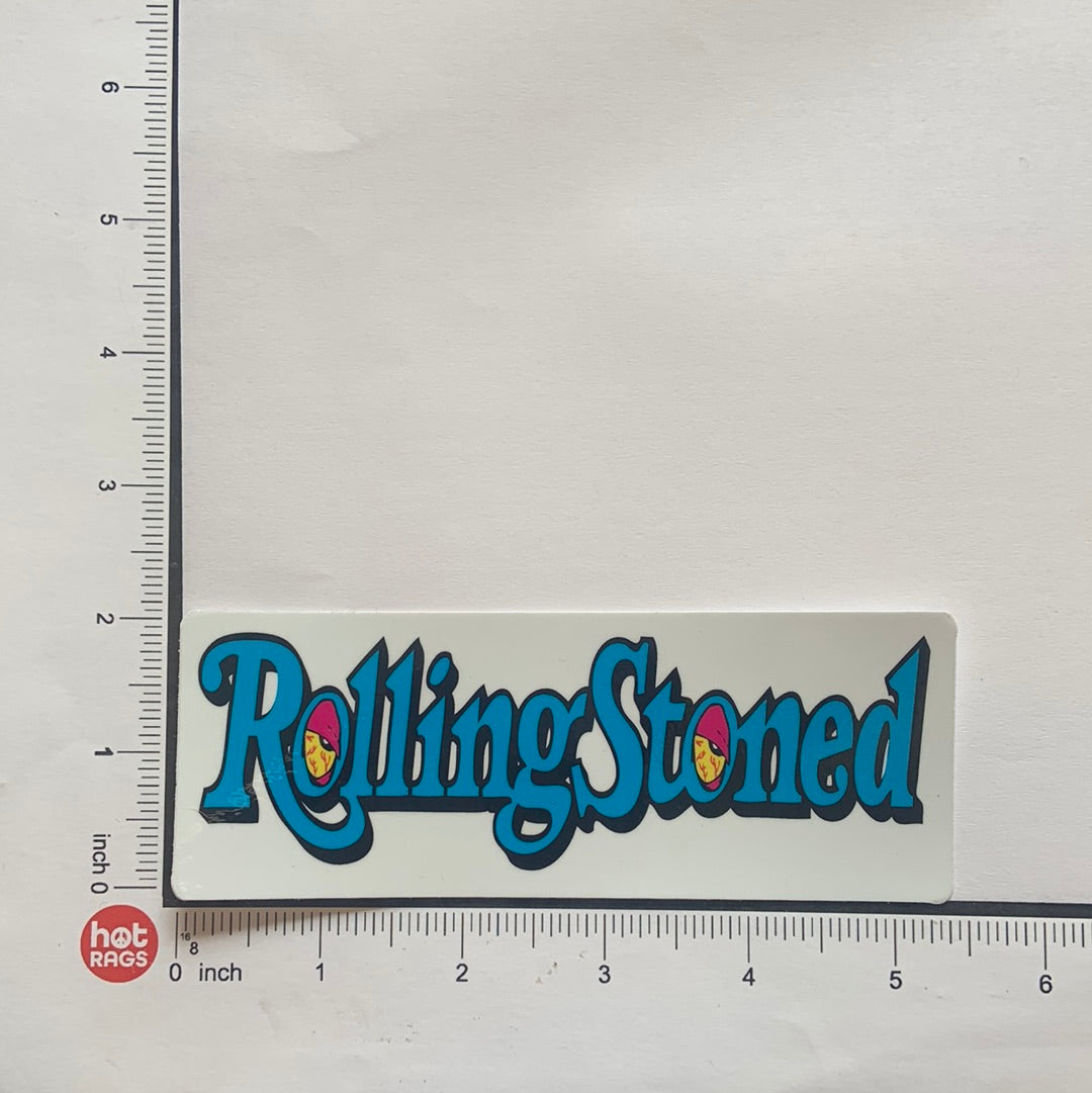 Sticker Rolling Stoned-hotRAGS.com