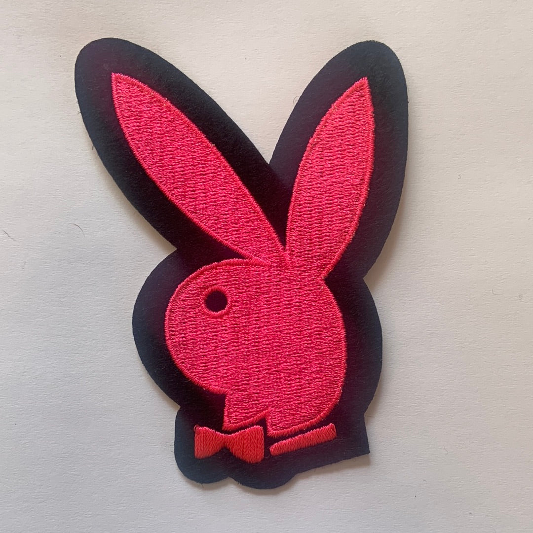Playboy Bunny Neon Pink Patch-hotRAGS.com