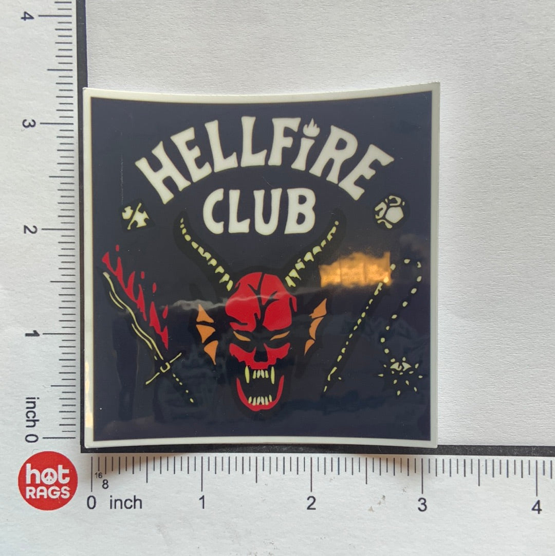 Vinyl Sticker - Hellfire Club - Stranger Things-hotRAGS.com