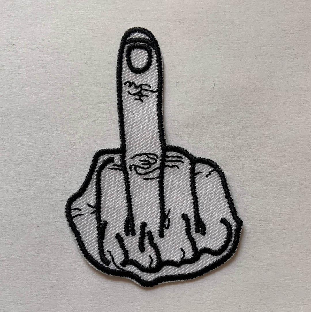 Patch Middle Finger-hotRAGS.com