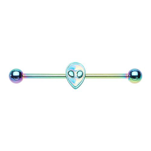 Barbell Industrial 14g Alien-hotRAGS.com