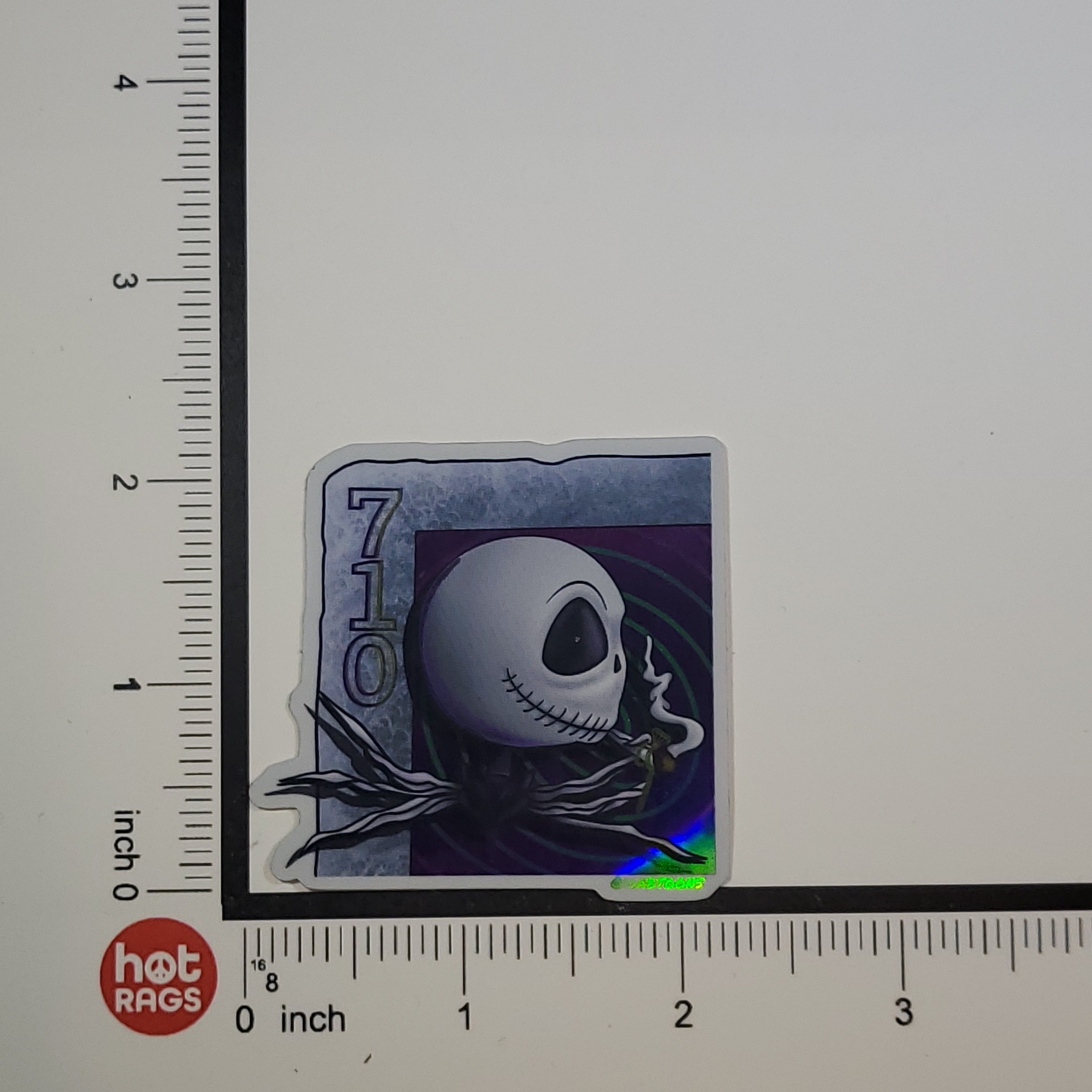 Sticker Jack Skellington 710-hotRAGS.com
