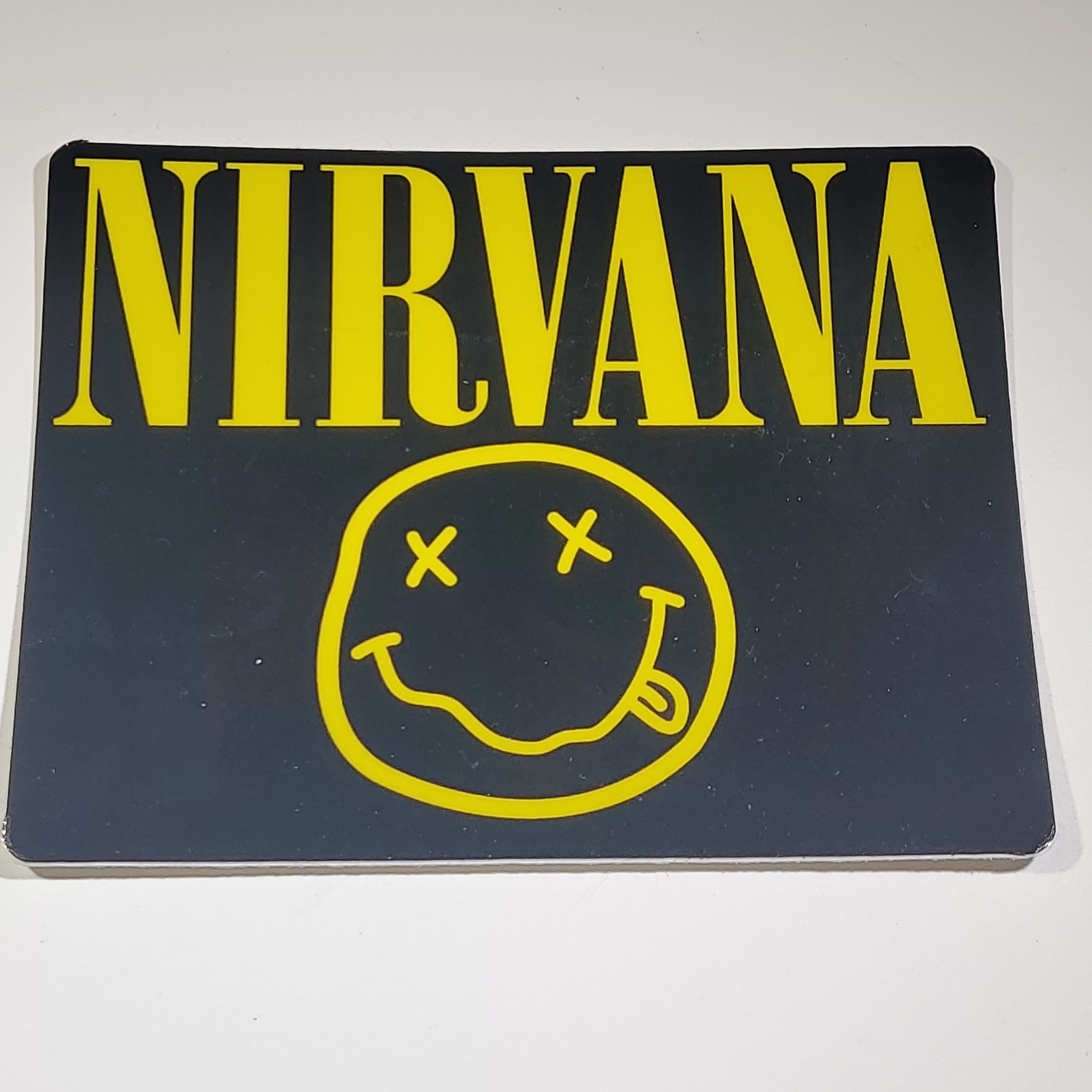 Sticker Nirvana Smiley Logo-hotRAGS.com