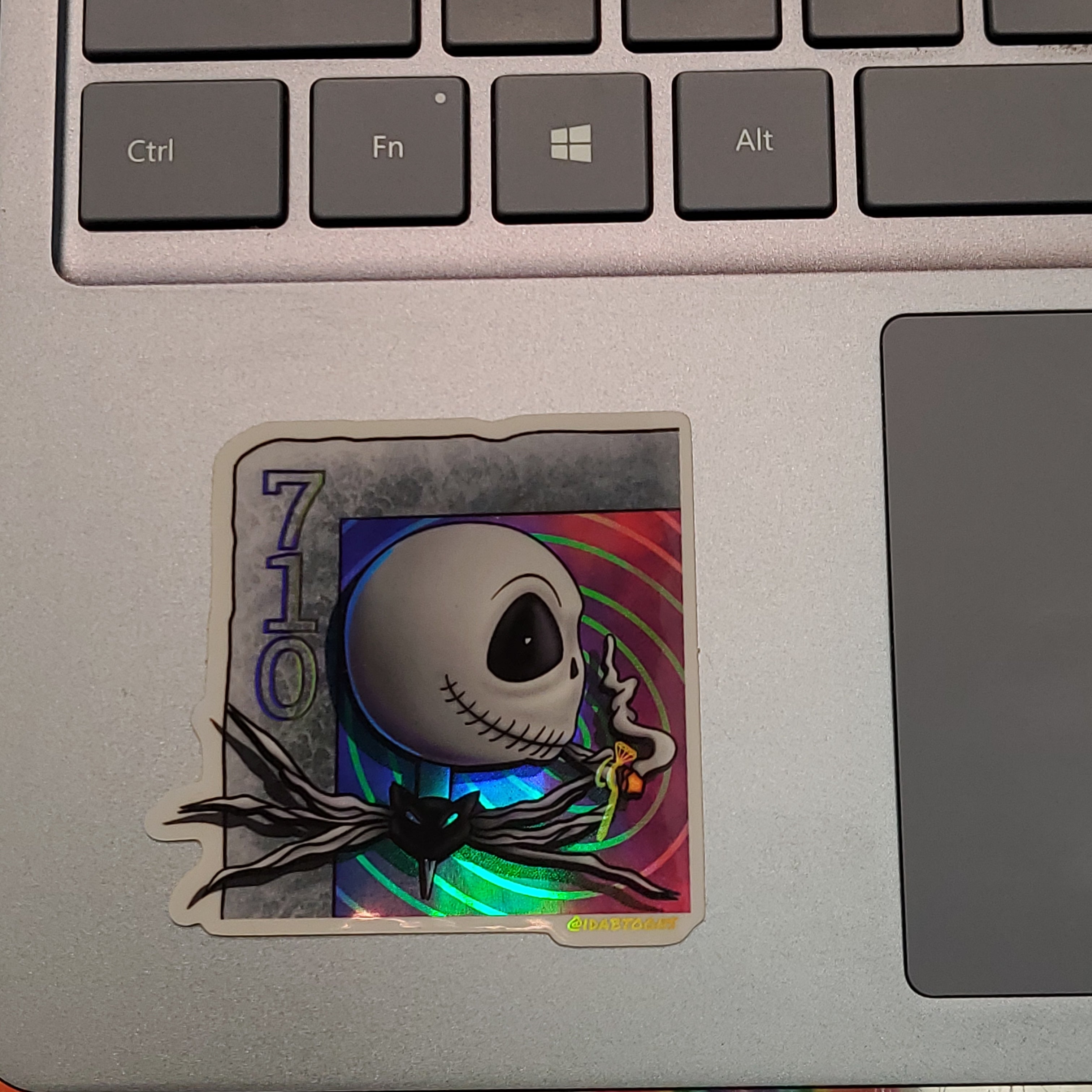 Sticker Jack Skellington 710-hotRAGS.com