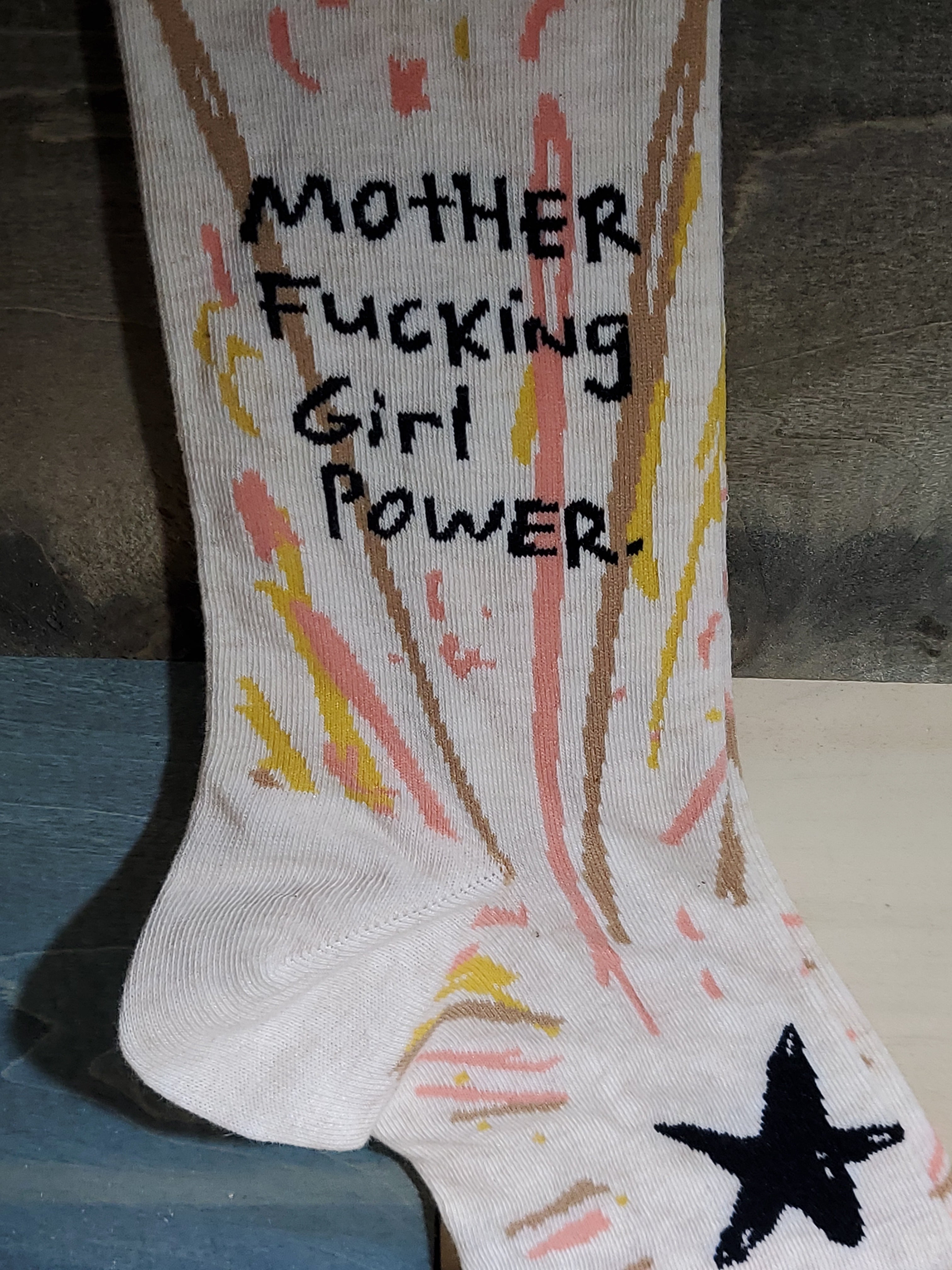 Socks Mother Fuckng Girl Power-hotRAGS.com