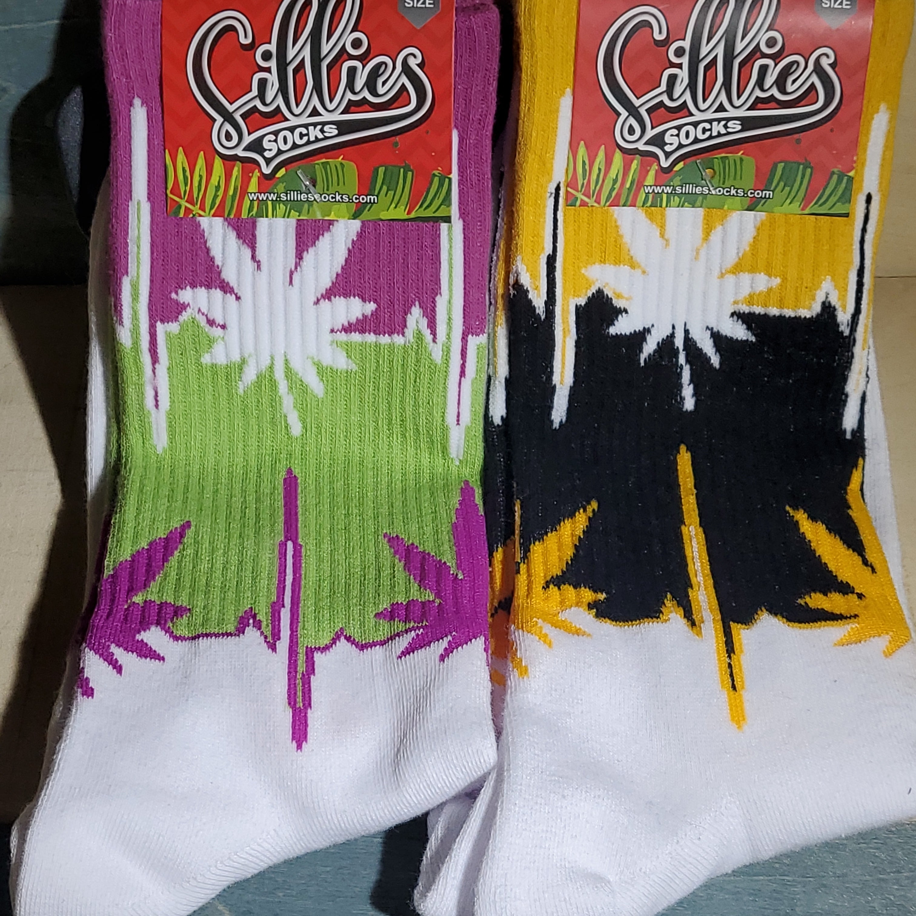 Socks Leaf Assorted-hotRAGS.com