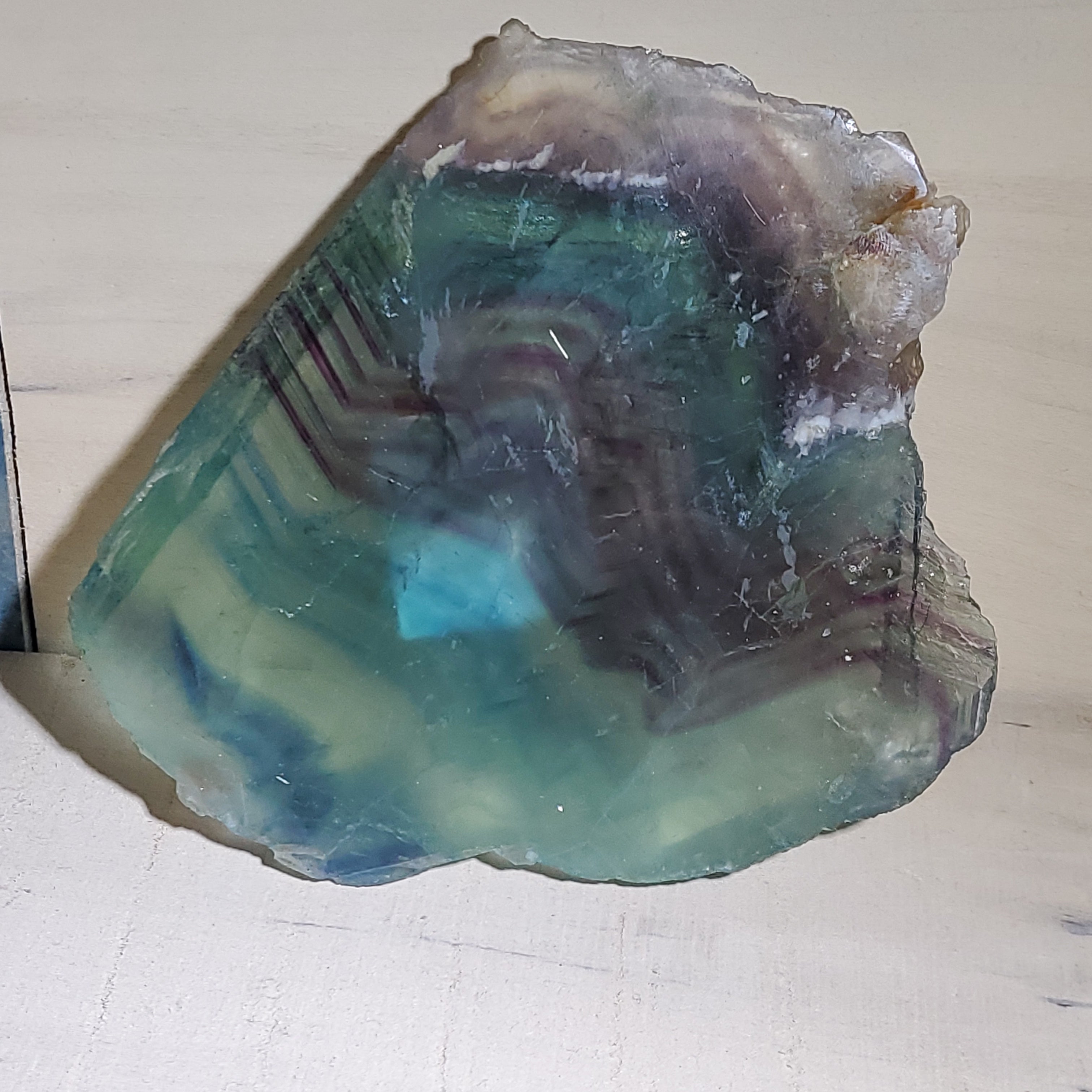 Crystal Fluorite Slab-hotRAGS.com