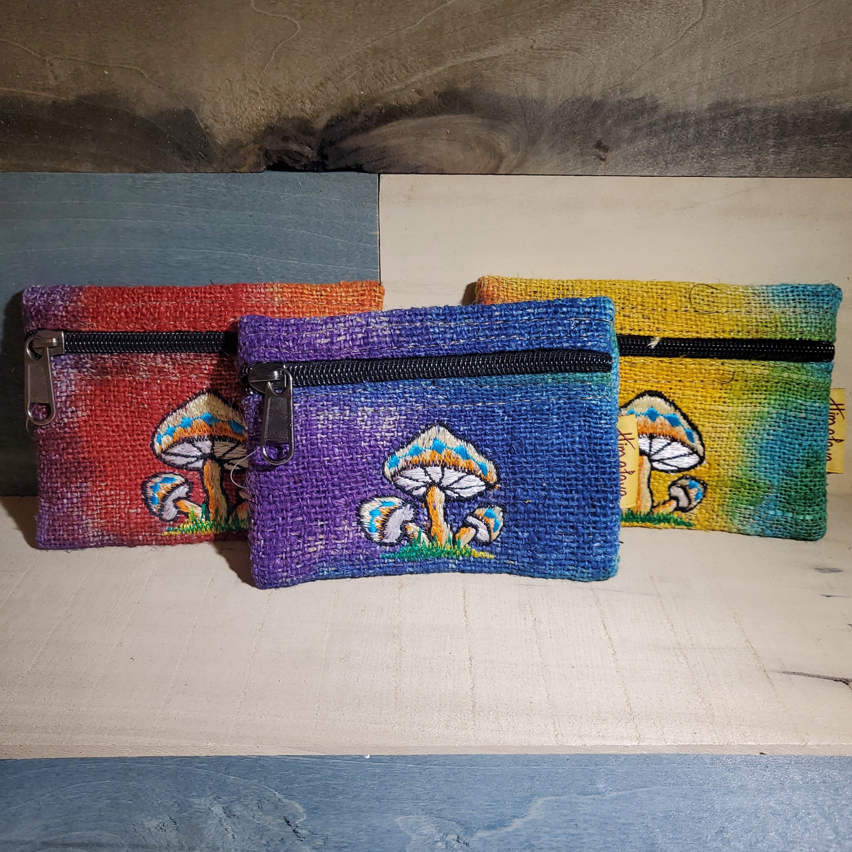 Wallet Hemp Mushroom Tiedye-hotRAGS.com