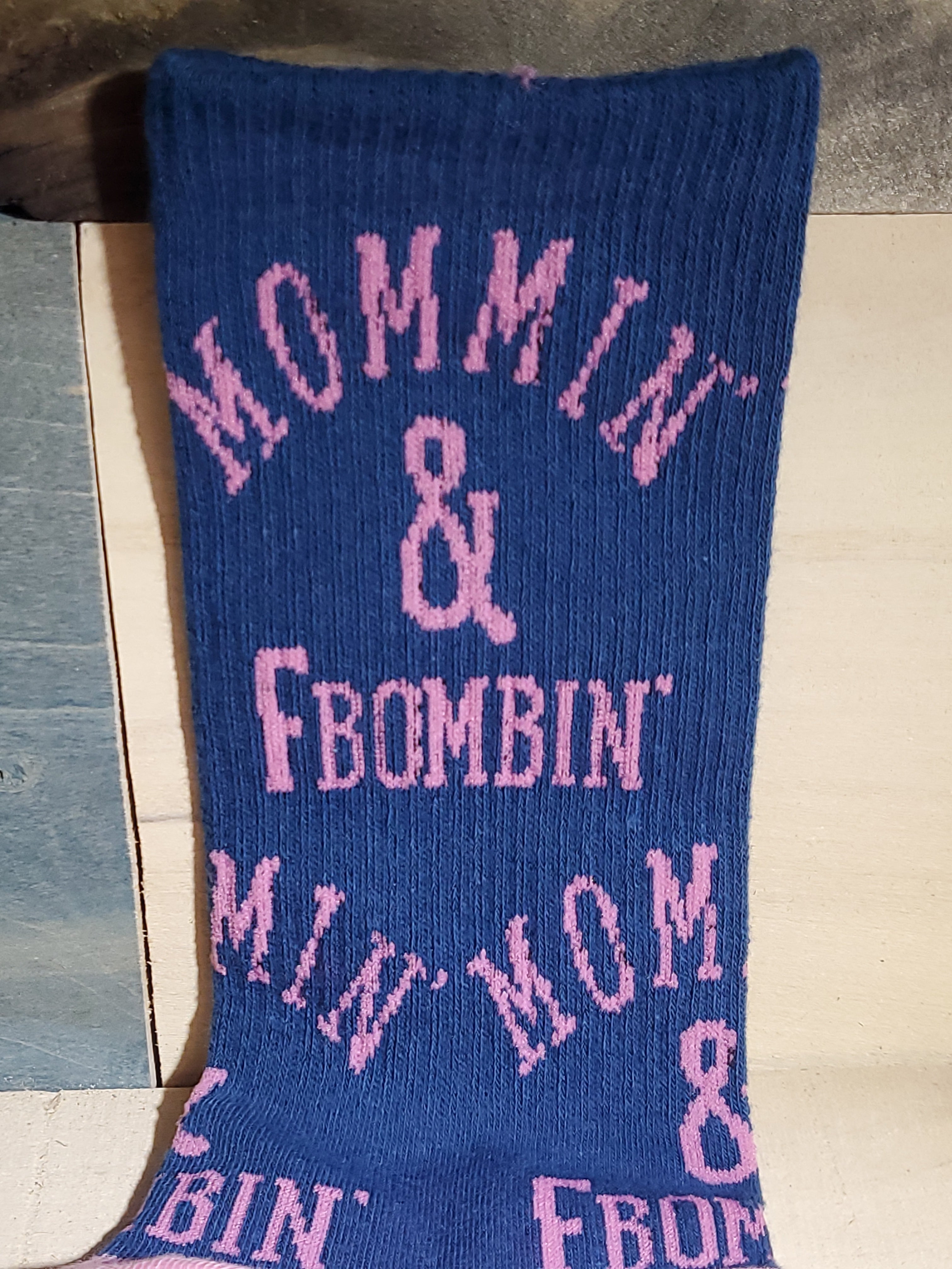 Socks Mommin Fbombing-hotRAGS.com