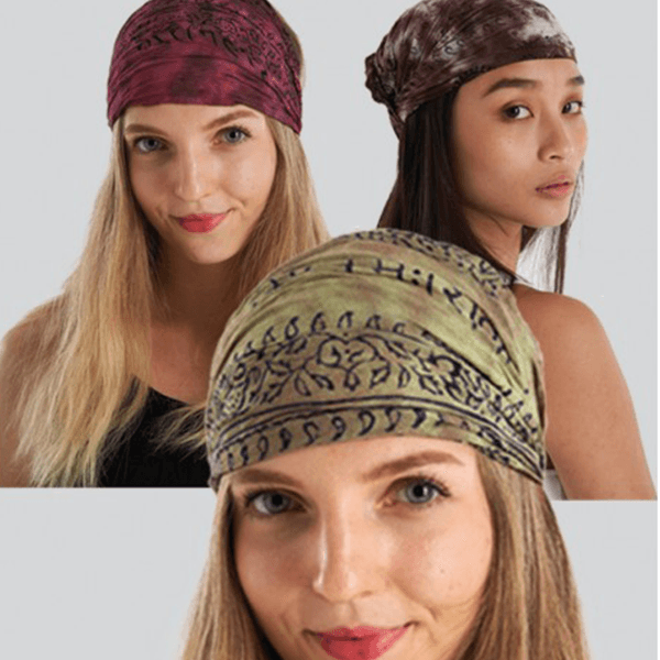 Headband Rayon Tiedye-hotRAGS.com