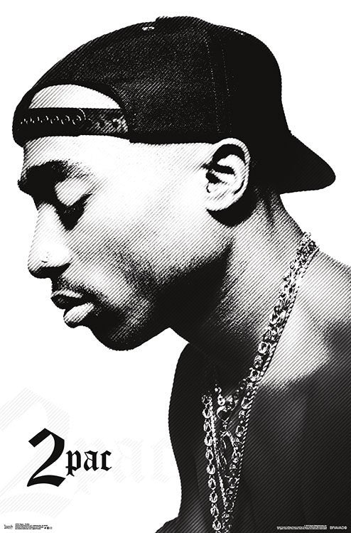 Poster Tupac Profile-hotRAGS.com