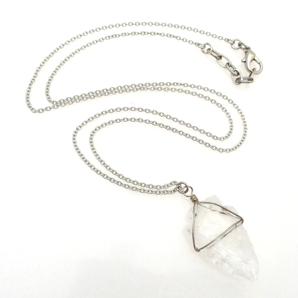 Necklace Arrowhead Quartz-hotRAGS.com