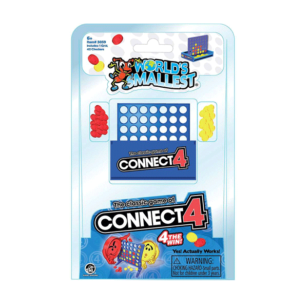 Toy World's Smallest Connect 4-hotRAGS.com