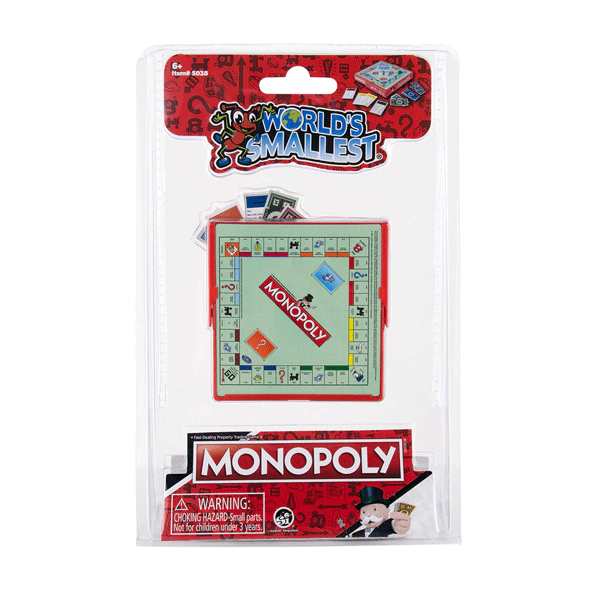 Toy World's Smallest Monopoly-hotRAGS.com