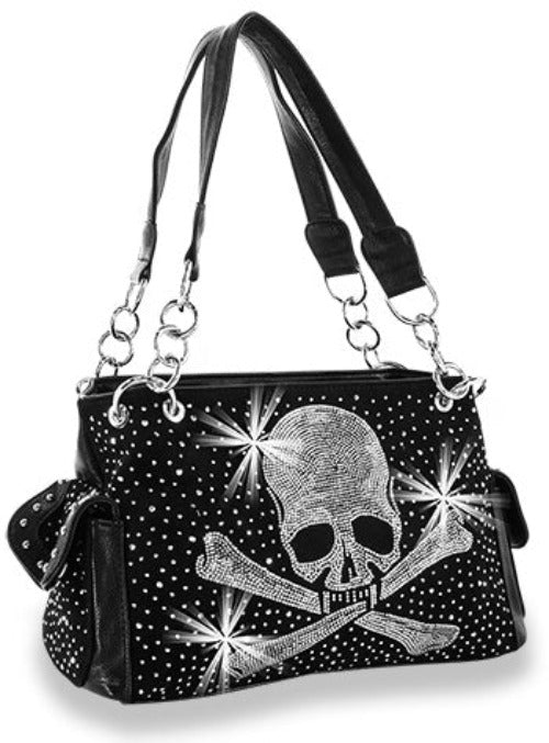 Handbag - Skull And Crossbones Fashion Handbag-hotRAGS.com