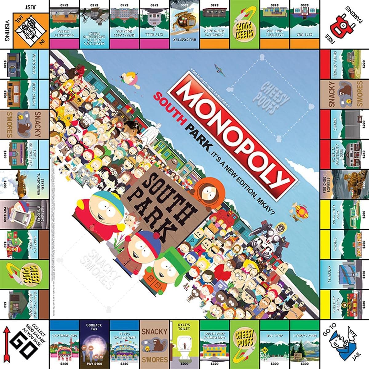 USAopoly Monoply South Park Game-hotRAGS.com