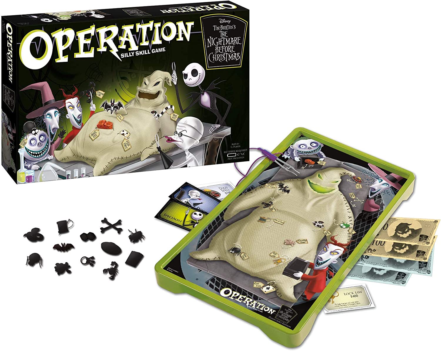 Operation Disney The Nightmare Before Christmas Board Game-hotRAGS.com