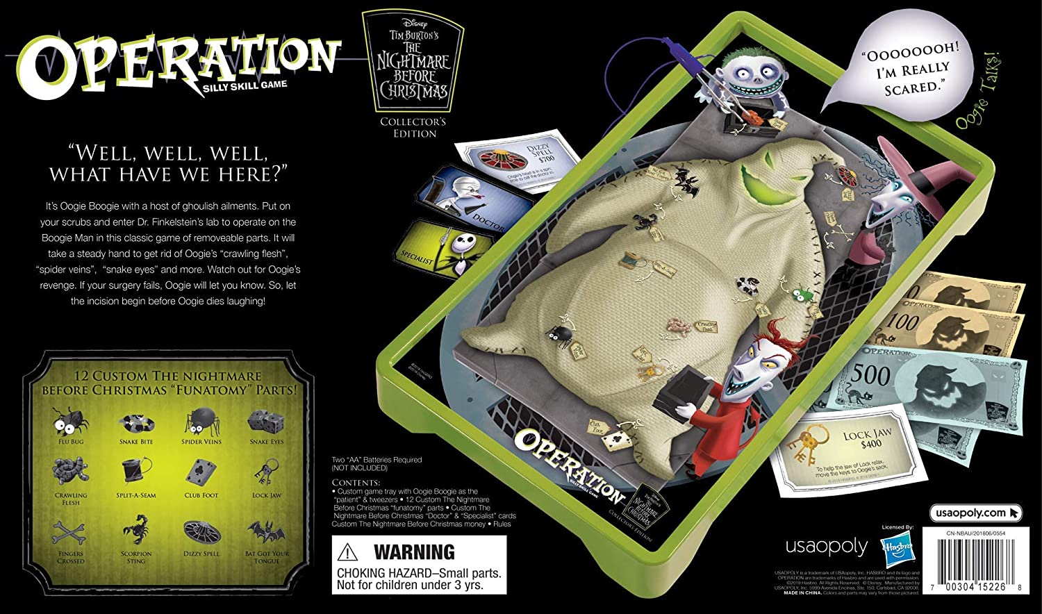 Operation Disney The Nightmare Before Christmas Board Game-hotRAGS.com