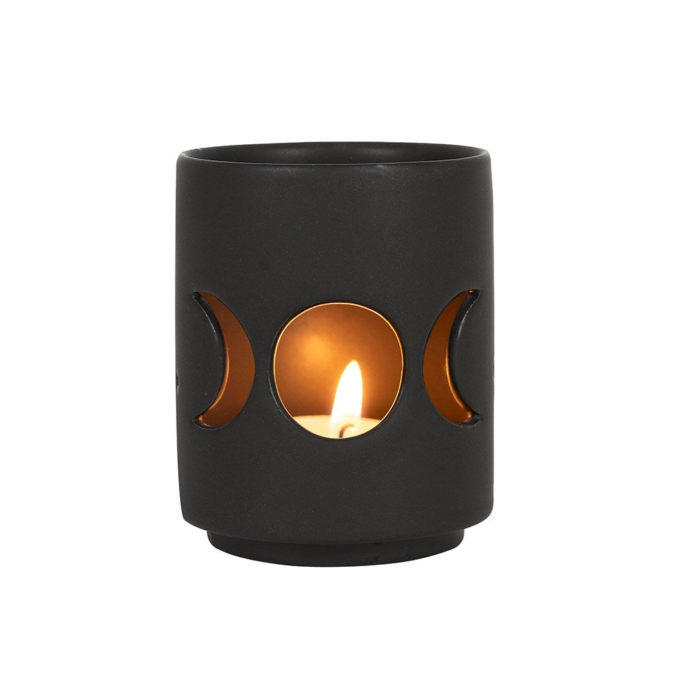 Candle Holder Triple Moon Cut-hotRAGS.com