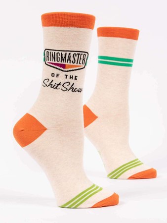 Socks Ringmaster Of The Shit Show-hotRAGS.com