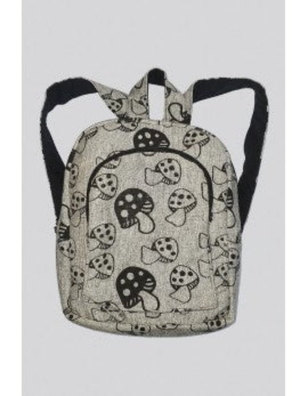 Backpack Hemp Mushroom Allover-hotRAGS.com