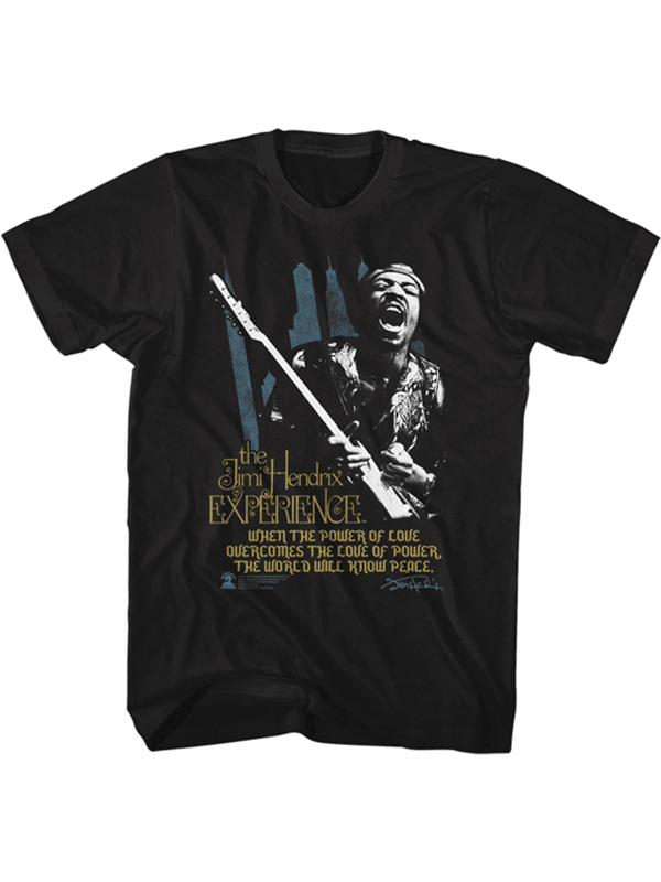 T Shirt Hendrix Power Of Love-hotRAGS.com