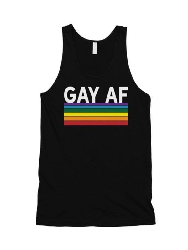 Tank Top Mens Pride Gay Af-hotRAGS.com