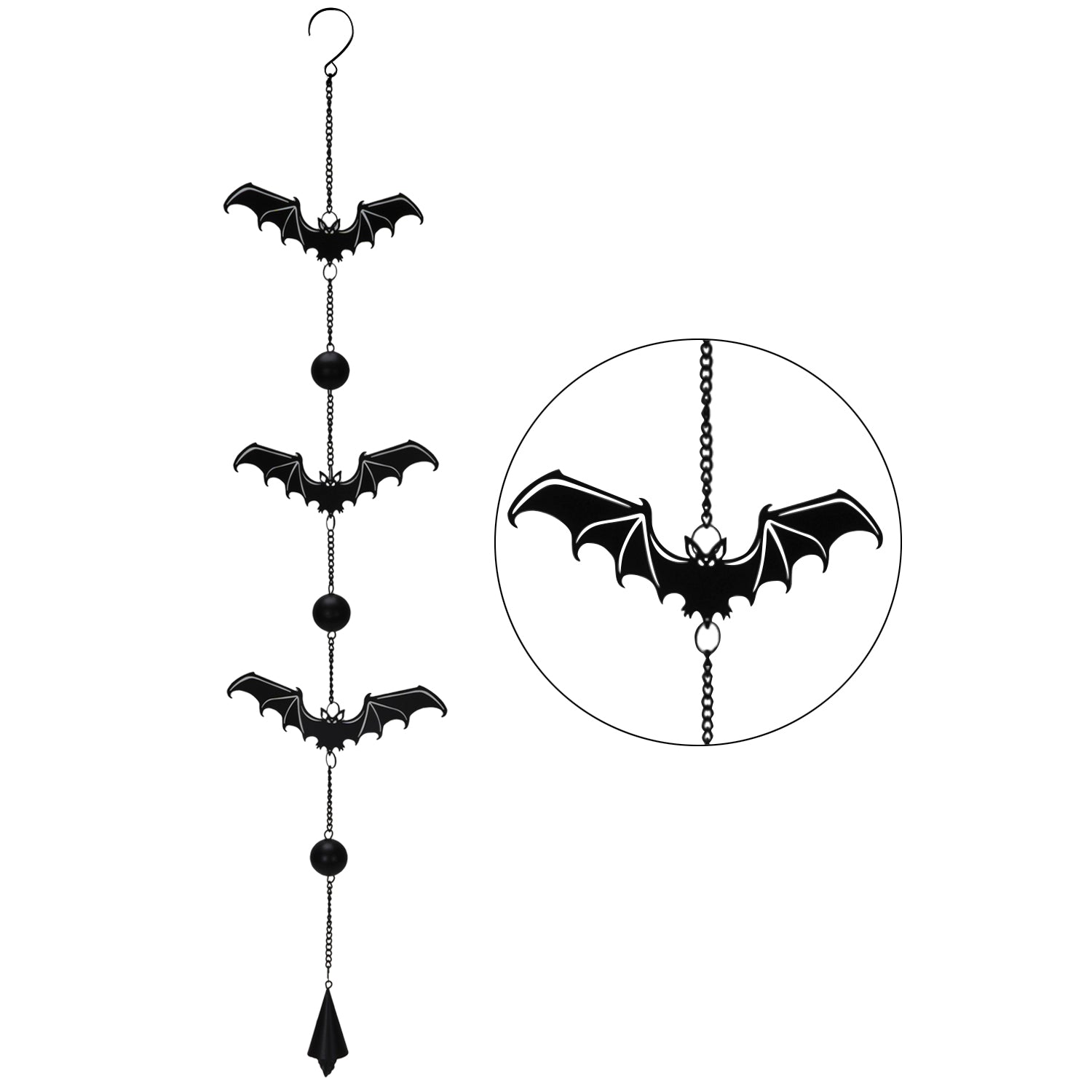 Hanging Decor Bats Gothic-hotRAGS.com