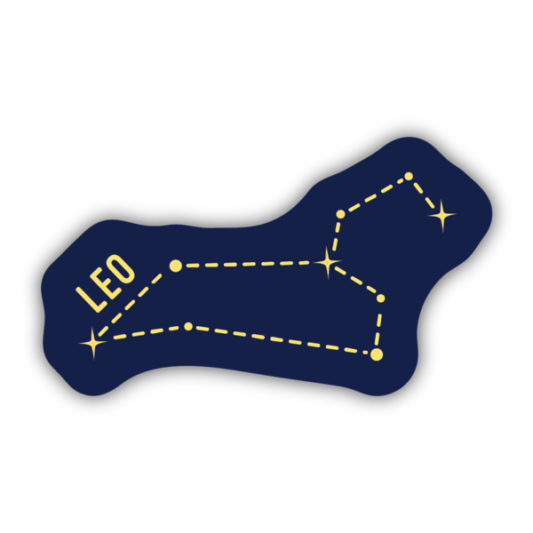 Sticker Zodiac Leo-hotRAGS.com