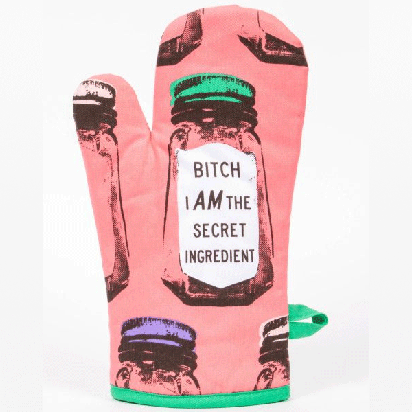 Kitchen Oven Mitt - Bitch I AM The Secret Ingredient-hotRAGS.com