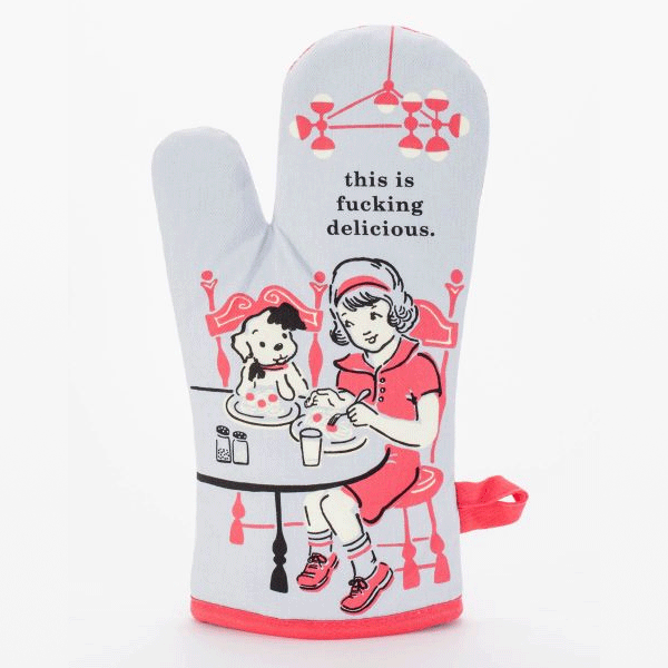 Kitchen Oven Mitt - This is Fucking Delicious-hotRAGS.com