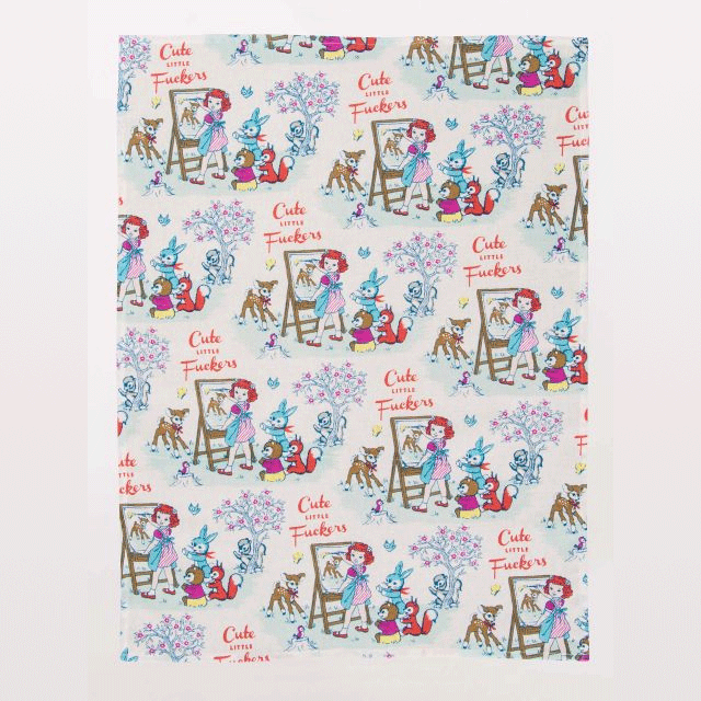 Kitchen Dish Towel - Cute Little Fuckers - Thumbnail 2