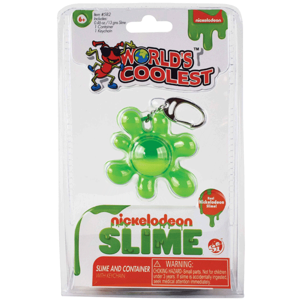 Toy World's Smallest Toy  Nickelodean Slime-hotRAGS.com