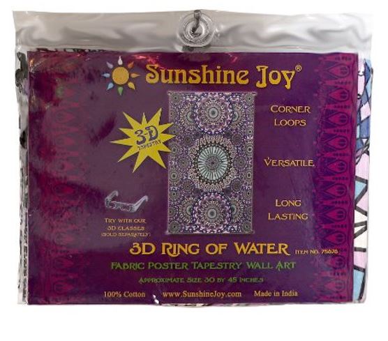Tapestry 3d Ring Of Water Mini-hotRAGS.com