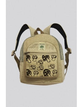 Backpack Hemp Mushroom Pocket-hotRAGS.com