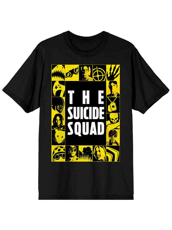 T Shirt Suicide Squad Group Squ-hotRAGS.com