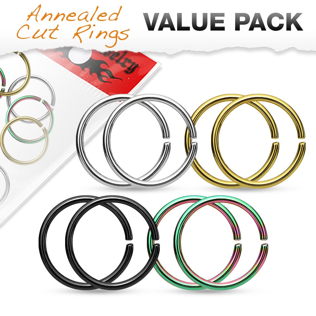 Segment Ring 16g Value Pack-hotRAGS.com