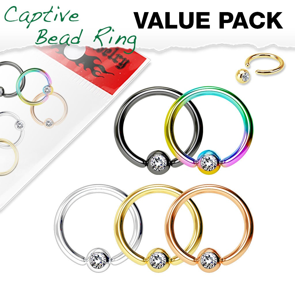 Segment Ring - 16g - Value Pack-hotRAGS.com